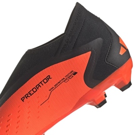 Adidas Predator Accuracy.3 Fg Ll M GW4595 zapatos de fútbol naranja naranjas y tintos 2