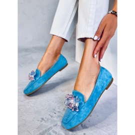 Mocasines azules con cuentas Deley 3