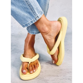 Chanclas de mujer Cliff Yellow amarillo 2