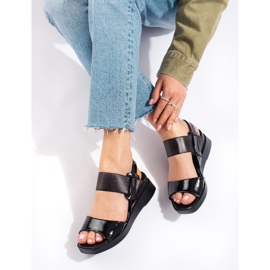 W. Potocki Sandalias sin cordones negras de Potocki negro 2