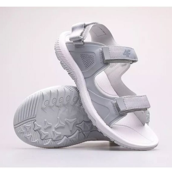 Sandalias 4F W 4FSS23FSANF016-27S gris 1 Sandalias 4F W 4FSS23FSANF016-27S gris 1