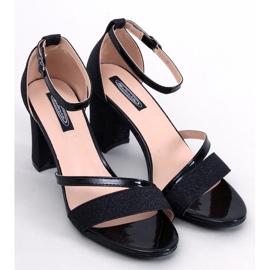 Sandalia tacón Angelina Black negro 1