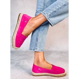 Alpargatas de mujer Pitts Fucsia rosado 3