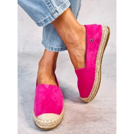 Alpargatas de mujer Pitts Fucsia rosado 2