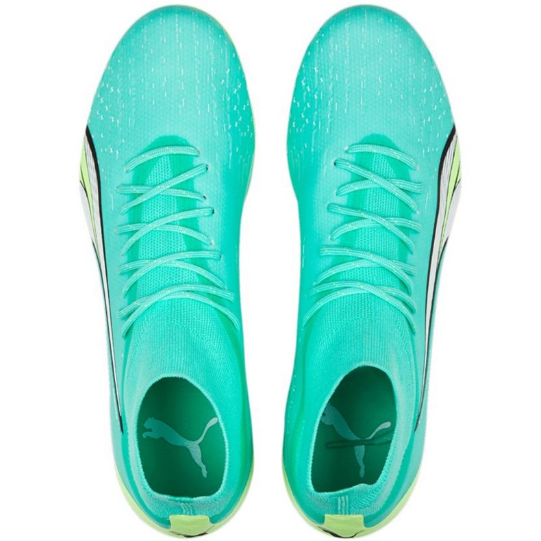 Puma Ultra Pro FG/AG M 107240 03 zapatos de fútbol verde verde 1