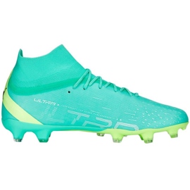 Puma Ultra Pro FG/AG M 107240 03 zapatos de fútbol verde verde 2