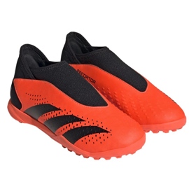 Adidas Predator Accuracy.3 Tf Ll Jr GW7091 zapatos de fútbol naranja 3