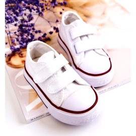 FR1 Deportivas Infantiles Con Velcro Bernie Blanco 4