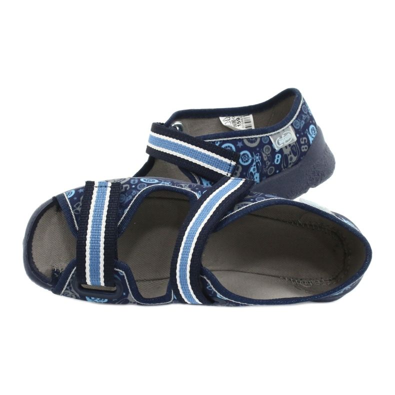 Sandalias infantiles de Befado 969x159 azul 6