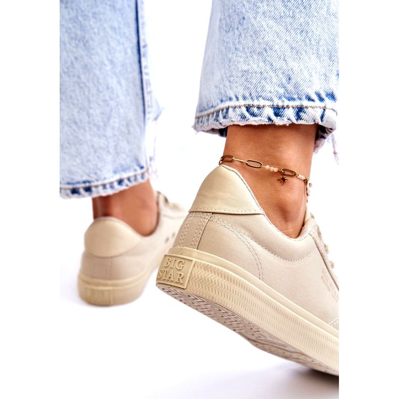 Zapatillas Clásicas Bajas Big Star LL274094 Beige 10 Zapatillas Clásicas Bajas Big Star LL274094 Beige 10