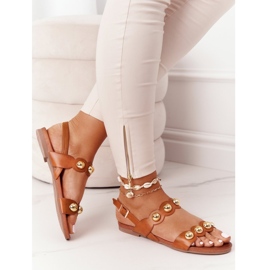 Sandalias Con Jets S.Barski 541-52 Marrón 1