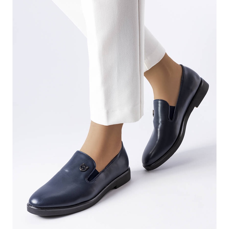 Zapato Concord liso marino azul 1