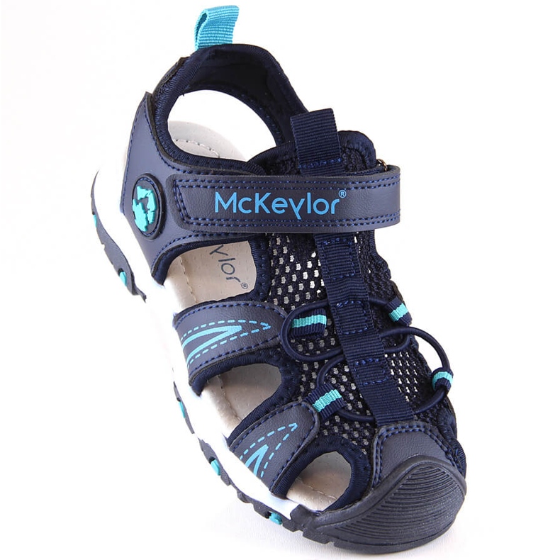 McKeylor 47702 sandalias azul marino para niño con velcro 1