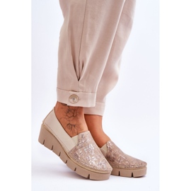 Zapatillas Cuña Piel Maciejka 5814A-10 Beige 6