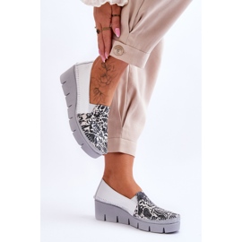 Deportivas Piel Cuña Maciejka 5814A-11 Blanco-Negro 4