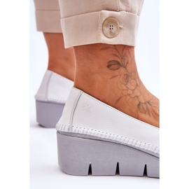 Deportivas Piel Cuña Maciejka 5814A-11 Blanco-Negro 5