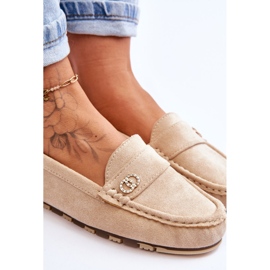 Mocasín Castelo Ante Beige 5