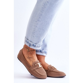Mocasines clásicos sin cordones Carly en beige 7