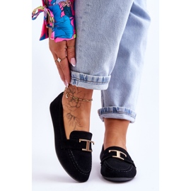 Mocasines negros sin cordones Carly Classic 1