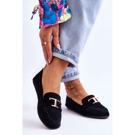 Mocasines negros sin cordones Carly Classic 2