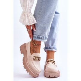 Mocasines Mujer Plataforma Ante Beige Claro Larey 1 Mocasines Mujer Plataforma Ante Beige Claro Larey 1
