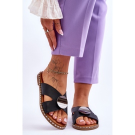 Vinceza Tacones planos Kenley de mujer de color negro 1