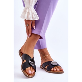 Vinceza Tacones planos Kenley de mujer de color negro 2
