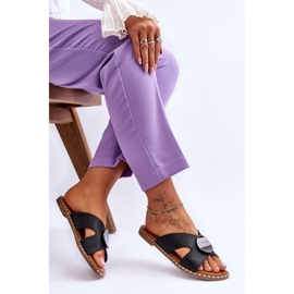 Vinceza Tacones planos Kenley de mujer de color negro 5