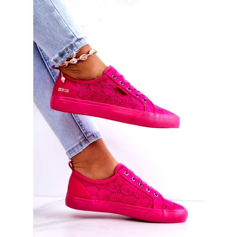 Zapatillas Caladas Big Star JJ274060 Rosa rosado 6