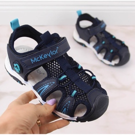 McKeylor 47702 sandalias azul marino para niño con velcro 2