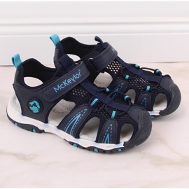 McKeylor 47702 sandalias azul marino para niño con velcro 3