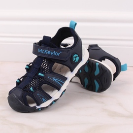 McKeylor 47702 sandalias azul marino para niño con velcro 4