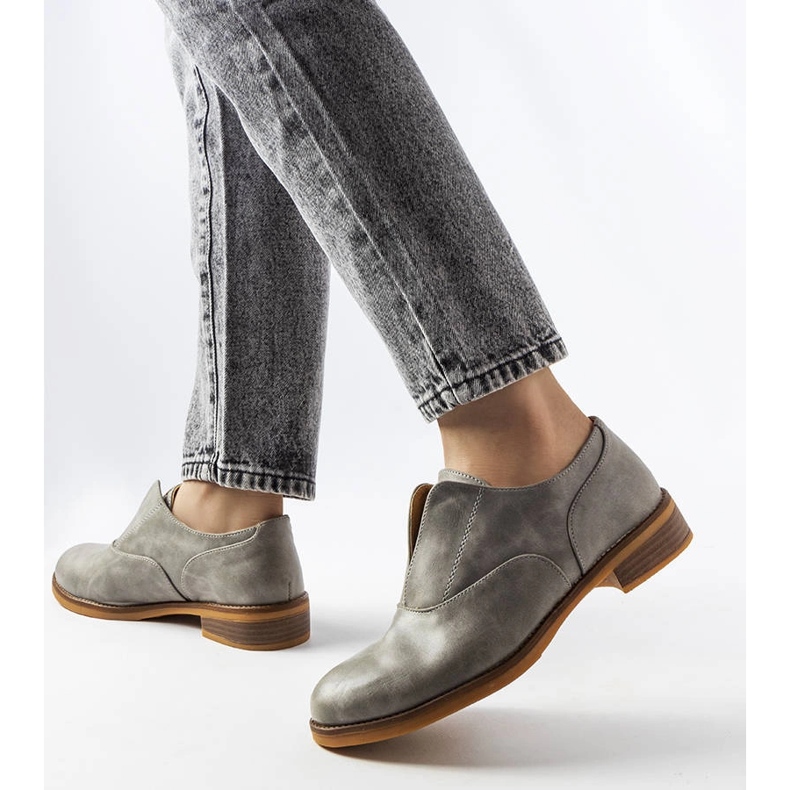 Zapatos grises LS5379 1