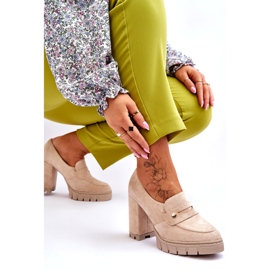 Vinceza Elegantes Tacones Altos Ante Beige Mintore 4 Vinceza Elegantes Tacones Altos Ante Beige Mintore 4