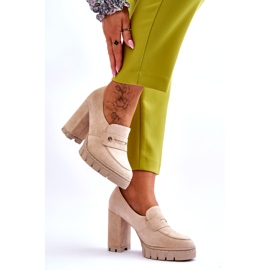 Vinceza Elegantes Tacones Altos Ante Beige Mintore 2 Vinceza Elegantes Tacones Altos Ante Beige Mintore 2