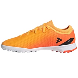 Botas de fútbol Adidas X Speedportal.3 Tf Jr GZ2467 naranja naranjas y rojos 1