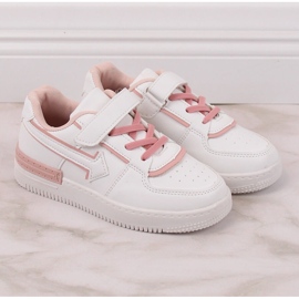 Deportivas niña con velcro blanco Vinceza 34628 5