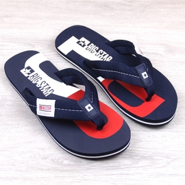Zapatillas casa hombre Big Star JJ174528 azul 5