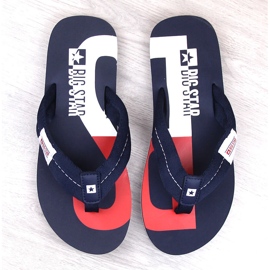 Zapatillas casa hombre Big Star JJ174528 azul 4