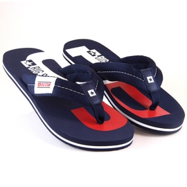 Zapatillas casa hombre Big Star JJ174528 azul 2