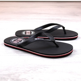 Chanclas de hombre negras Big Star JJ174536 negro 2