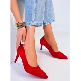 Zapatos de salón clásicos de mujer Eurielle Red rojo 2 Zapatos de salón clásicos de mujer Eurielle Red rojo 2