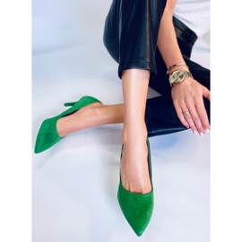 Zapatos de salón clásicos de mujer Eurielle Green verde 4