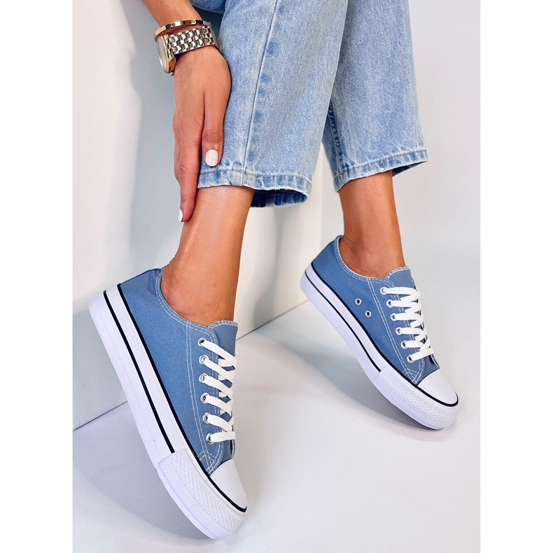 BM Zapatillas clásicas de mujer Fargis L.BLUE azul 1