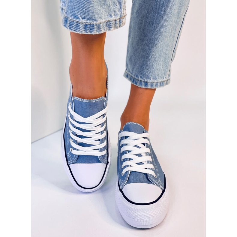 BM Zapatillas clásicas de mujer Fargis L.BLUE azul 2