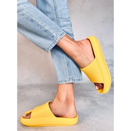 BM Chanclas de goma de Ritter Yellow amarillo 4