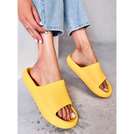 BM Chanclas de goma de Ritter Yellow amarillo 2