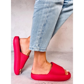 BM Chanclas de goma rojas Ritter rojo 3