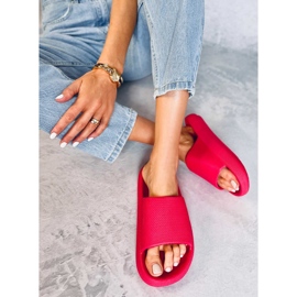 BM Chanclas de goma rojas Ritter rojo 4