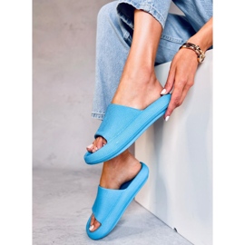BM Chanclas de goma de Ritter L.BLUE azul 5